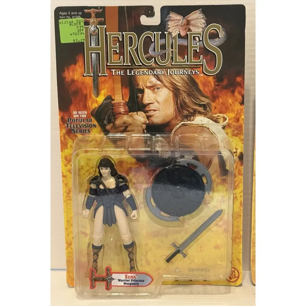 Hercules Xena Warrior Princess Collectible Action Figure, Set Of Two